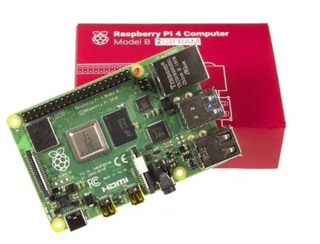 Raspberry Pi 4 B 2Gb Original Element14 Made in UK En Caja   RASPBRRY-4B-2GB
